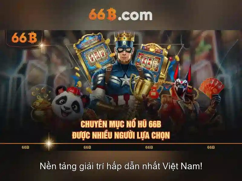 Giao diện Slot 66B thân thiện
